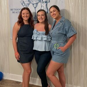 Zara Dark Blue Mini Dress